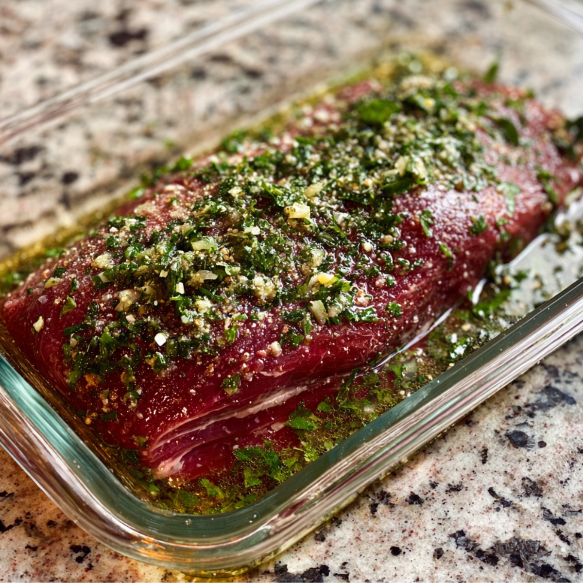 Place your flank steak in a shallow dish or a zip-top bag. In a small bowl, whisk together the oil, lime zest, lime juice, minced garlic, cilantro, salt, and pepper until everything's well blended. Pour it over the steak, making sure both sides get coated. Seal or cover it up and let it hang out in the fridge. Thirty minutes will work if you're in a rush, but two to three hours is where the magic really happens. For a more detailed guide on making flavorful marinades, check out this Healthy Cheesy Zucchini Casserole Recipe that also uses fresh herbs beautifully.